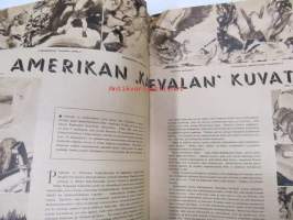 Suomen Kuvalehti 1941 nr 2, nuoren ässän (Helmuth Wick) viimeinen lento, keskiaikaista kulttuuria Ahvenanmaalla, Amerikan Kalevalan kuvat