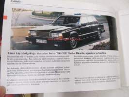 Volvo 760 GLE Turbo Diesel - käyttöohjekirja 1983