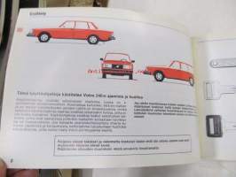 Volvo 240 sarja - käyttöohjekirja 1982