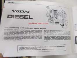 Volvo Diesel - käyttöohjekirja 1982