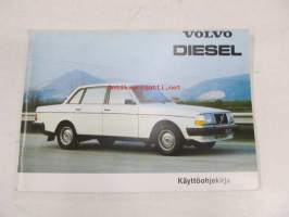 Volvo Diesel - käyttöohjekirja 1983