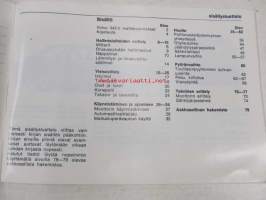 Volvo 343 - käyttöohjekirja 1976