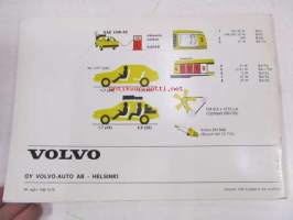 Volvo 343 - käyttöohjekirja 1976