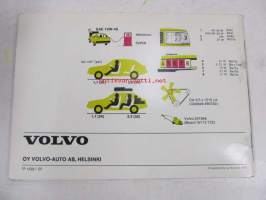 Volvo 343 - käyttöohjekirja 1977
