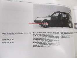 Volvo 343, 345 - käyttöohjekirja 1979