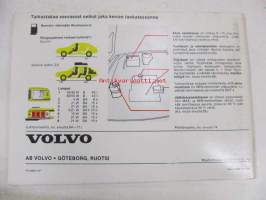 Volvo 343, 345 - käyttöohjekirja 1981