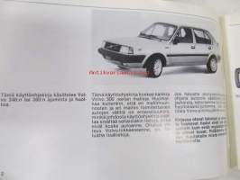 Volvo 340, 360 - käyttöohjekirja 1982