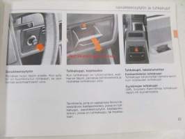 Volvo 340, 360 - käyttöohjekirja 1985