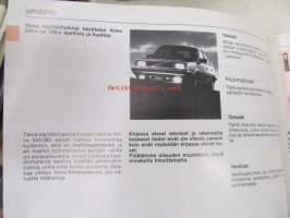 Volvo 340, 360 - käyttöohjekirja 1989