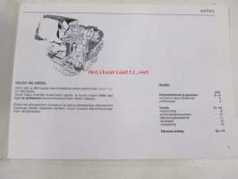 Volvo 340 Diesel -lisäys käyttöohjekirjaan 1984
