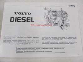 Volvo Diesel vuosimalli 1979 -lisäys käyttöohjekirjaan 242, 244, 245