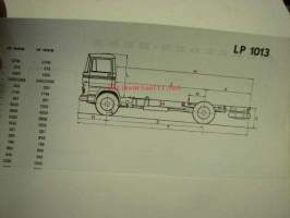 Mercedes-Benz LP 1013, 1213 -myyntiesite