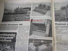 Koneviesti 1976 nr 10 -mm. Artikkelit, mainokset, kuvat; Normet rehuleikkuri, Claas Compact 30, Sukkela 1400, katso kuvista tarkempi sisältö.