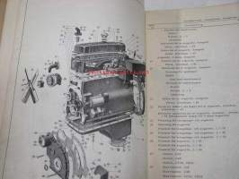Bolinder-Munktell traktor typ 21-25 - 31-34 Reservdelskatalog -varaosaluettelo