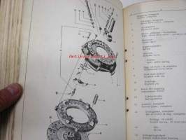 Bolinder-Munktell traktor typ 21-25 - 31-34 Reservdelskatalog -varaosaluettelo