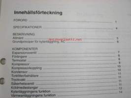 VME Klimatanläggning R134a utgåva 1 Verkstadshandbok -ilmastointilaitteen korjaamokäsikirja