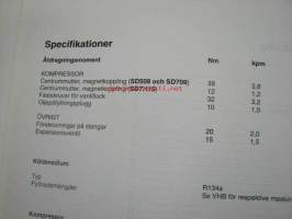 VME Klimatanläggning R134a utgåva 1 Verkstadshandbok -ilmastointilaitteen korjaamokäsikirja