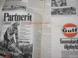 Koneviesti 1976 nr 1 -mm. Artikkelit, mainokset, kuvat; Raket 521 E, Hankmo, Vakola parsinavettatutkimus, Uudet Fiat-traktorit, Viljankuivurit 1976, Wartburg 353 W,