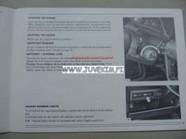 Alfa Romeo Giulietta owner´s manual -omistajan käsikirja