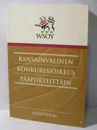 Kansanvälinen  konkurssioikeus pääpiirteittäin