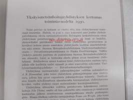 Yksityismetsänhoitajayhdistyksen vuosikirja - Privatforstmästarföreningens årsbok IV 1931
