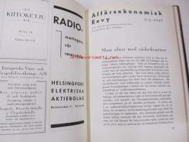 Affärsekonomisk Revy -sidottu vuosikerta 1942-43