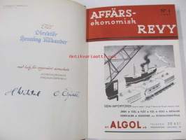 Affärsekonomisk Revy -sidottu vuosikerta 1947