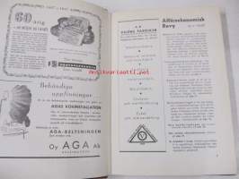 Affärsekonomisk Revy -sidottu vuosikerta 1947
