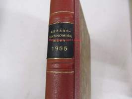 Affärsekonomisk Revy -sidottu vuosikerta 1955