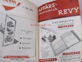 Affärsekonomisk Revy -sidottu vuosikerta 1955