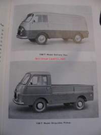 Fiat 1100 T type 217 c Van and Pickup.