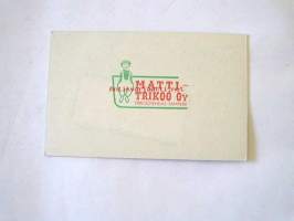 taittokortti  matti-trikoo oy
