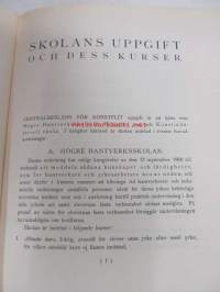 Centralskolan för konstflit : Program 1917