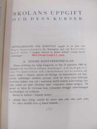 Centralskolan för konstflit i Helsingfors : Förslag till organisation och undervisningsprogram 1917
