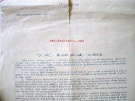 palovakuutus  irtaimistopalo  marraskuu 30. 1951