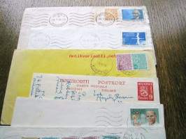 kirjakuorisetti  postimerkit  9 kpl