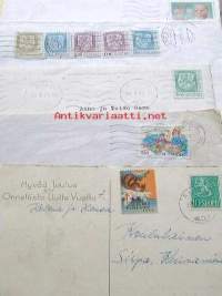 kirjakuorisetti  postimerkit  9 kpl