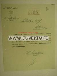 Helsingin Keskusvankila 14.12.1929 -asiakirja