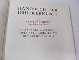 Handbuch der Druckerkunst:  250 Beispiele