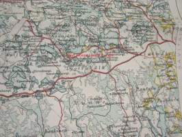 Mikkeli 1940 / Suomen taloudellinen kartta, lehti IV:8 Mäntyharju
