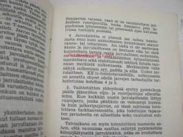 Valtionrautatiet / VR - Vaunujen uudet jarrulaitteet - Käyttöohjeita 1961