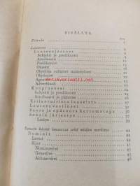 Suomen kielen lauseoppi oppikoulujen ja seminaarien tarpeeksi