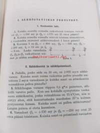 Sähköteknillisiä harjoitustehtäviä