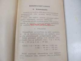 Laskuopillisia esimerkkejä  maatalouselämän alalta