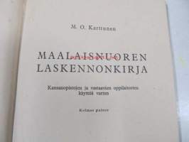 Maalaisnuorten laskennonkirja