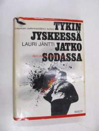 Tykinjyskeessä jatkosodassa. Suomen joutuminen jatkosotaan, käydyt taistelut, rauha, vaaran vuodet ja nykypäivä tykkimiehen näkökulmasta