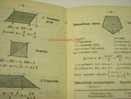 Ammattikoulujen matemaattiset ja teknilliset taulukot Yrkesskolornas matematiska och tekniska tabeller