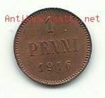 1 penni 1916