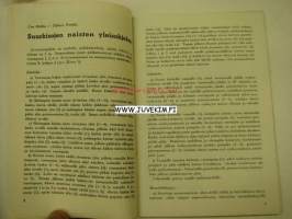 Suurkisauutiset 1955 nr 4 Naisten ja tyttöjen ohjelma. Miesten valio