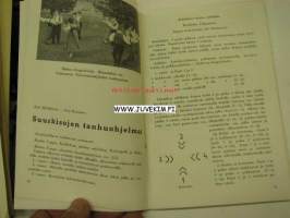 Suurkisauutiset 1955 nr 4 Naisten ja tyttöjen ohjelma. Miesten valio